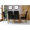 Minsk 120cm Solid Oak Dining Table - 10% OFF SUMMER SALE - 11
