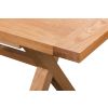 Provence 1.6m to 2.0m Extending  Cross Leg Oak Dining Table - £110 OFF FLASH SALE - 12