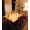 Provence 1.6m to 2.0m Extending  Cross Leg Oak Dining Table - £110 OFF FLASH SALE - 3