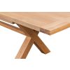 Provence 2.8m Double Extending Cross Leg Oak Table - £300 OFF FLASH SALE - 14