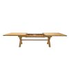 Provence 3.4m Large Double Extending X Leg Oak Dining Table - £300 OFF SUMMER SALE - 15