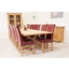 Provence 3.4m Large Double Extending X Leg Oak Dining Table - £300 OFF SUMMER SALE - 26