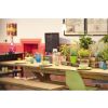 Provence 3.4m Large Double Extending X Leg Oak Dining Table - £300 OFF SUMMER SALE - 29