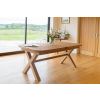 Provence 2.8m Large Double Extending Cross Leg Dining Table - £300 OFF FLASH SALE - 6