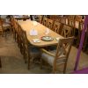 Provence 2.8m Large Double Extending Cross Leg Dining Table - £300 OFF FLASH SALE - 10