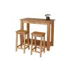 Tutbury Oak Breakfast Console Table 2 Refectory Oak Stools - SUMMER MEGA DEAL - 6