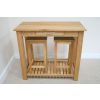 Tutbury Oak Breakfast Console Table 2 Refectory Oak Stools - SUMMER MEGA DEAL - 9