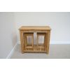 Tutbury Oak Breakfast Console Table 2 Refectory Oak Stools - SUMMER MEGA DEAL - 13