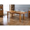 Country Oak 1.8m to 2.3m Butterfly Extending Oak Dining Table - £100 OFF SUMMER SALE - 2