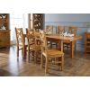 Country Oak 1.8m to 2.3m Butterfly Extending Oak Dining Table - £100 OFF SUMMER SALE - 3