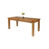 Country Oak 1.8m to 2.3m Butterfly Extending Oak Dining Table - £100 OFF SUMMER SALE - 9