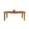 Country Oak 1.8m to 2.3m Butterfly Extending Oak Dining Table - £100 OFF SUMMER SALE - 12