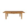 Country Oak 1.8m to 2.3m Butterfly Extending Oak Dining Table - £100 OFF SUMMER SALE - 8