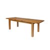 Country Oak 1.8m to 2.3m Butterfly Extending Oak Dining Table - £100 OFF SUMMER SALE - 6