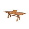 180cm to 230cm Country Oak Cross Leg Extending Table - £100 OFF SUMMER SALE - 8