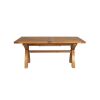 180cm to 230cm Country Oak Cross Leg Extending Table - £100 OFF SUMMER SALE - 12