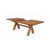 180cm to 230cm Country Oak Cross Leg Extending Table - £100 OFF SUMMER SALE - 14
