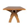 180cm to 230cm Country Oak Cross Leg Extending Table - £100 OFF SUMMER SALE - 15