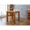 Country Oak 80cm Small Square Oak Dining Table - SUMMER SALE - 2
