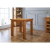 Country Oak 80cm Small Square Oak Dining Table - SUMMER SALE - 4
