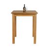 Tall Country Oak Breakfast Bar Table 80cm Square - SUMMER SALE - 7