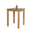 Tall Country Oak Breakfast Bar Table 80cm Square - SUMMER SALE - 8