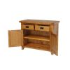 Country Oak 100cm Small Assembled Oak Sideboard - £60 OFF FLASH SALE - 13