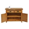 Country Oak 100cm Small Assembled Oak Sideboard - £60 OFF FLASH SALE - 9