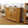 Country Oak 100cm Small Assembled Oak Sideboard - £60 OFF FLASH SALE - 2