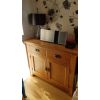 Country Oak 100cm Small Assembled Oak Sideboard - £60 OFF FLASH SALE - 4