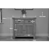 Country Oak 100cm Small Assembled Oak Sideboard - £60 OFF FLASH SALE - 14