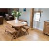 Country Oak 1.2m x Leg Solid Oak Dining Bench - £50 OFF FLASH SALE - 17