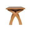 Country Oak 1.3 to 1.8m Cross Leg Oak Dining Table - £80 OFF SUMMER SALE - 27