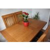 Country Oak 1.3 to 1.8m Cross Leg Oak Dining Table - £80 OFF SUMMER SALE - 29