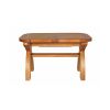 130cm to 180cm Country Oak X Leg Butterfly Extending Table Oval Corners - £80 OFF SUMMER SALE - 15