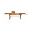Country Oak 2.8m X Leg Double Extending Large Dining Table - £300 OFF FLASH SALE - 22