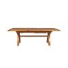Country Oak 2.8m X Leg Double Extending Large Dining Table - £300 OFF FLASH SALE - 15