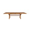 Country Oak 2.8m X Leg Double Extending Large Dining Table - £300 OFF FLASH SALE - 17
