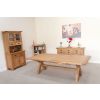 Country Oak 3.4m Cross Leg Double Extending Large Dining Table - £300 OFF SUMMER SALE - 17