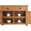 Large Country Oak Fully Assembled Sideboard 200cm - £100 OFF FLASH SALE - 14