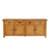 Large Country Oak Fully Assembled Sideboard 200cm - £100 OFF FLASH SALE - 15