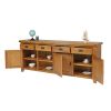 Large Country Oak Fully Assembled Sideboard 200cm - £100 OFF FLASH SALE - 16