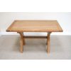Country Oak 1.4m Cross Leg Dining Table - £80 OFF SUMMER SALE - 10