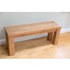 Country Oak 1.5m Solid Oak Kitchen Bench - £50 OFF FLASH SALE - 9