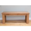 Country Oak 1.5m Solid Oak Kitchen Bench - £50 OFF FLASH SALE - 10