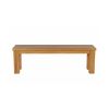 Country Oak 1.5m Solid Oak Kitchen Bench - £50 OFF FLASH SALE - 6