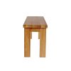 Country Oak 1.5m Solid Oak Kitchen Bench - £50 OFF FLASH SALE - 7