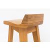 Wave Contemporary Solid Oak Fully Assembled Kitchen Bar Stool - £40 OFF FLASH SALE - 8