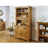 Country Oak Small 100cm Buffet and Hutch Display Cabinet Dresser - SUMMER SALE - 2
