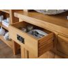 Country Oak Small 100cm Buffet and Hutch Display Cabinet Dresser - SUMMER SALE - 7